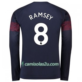 Camisolas de futebol Arsenal Ramsey 8 Equipamento Alternativa 2018/19 Manga Comprida